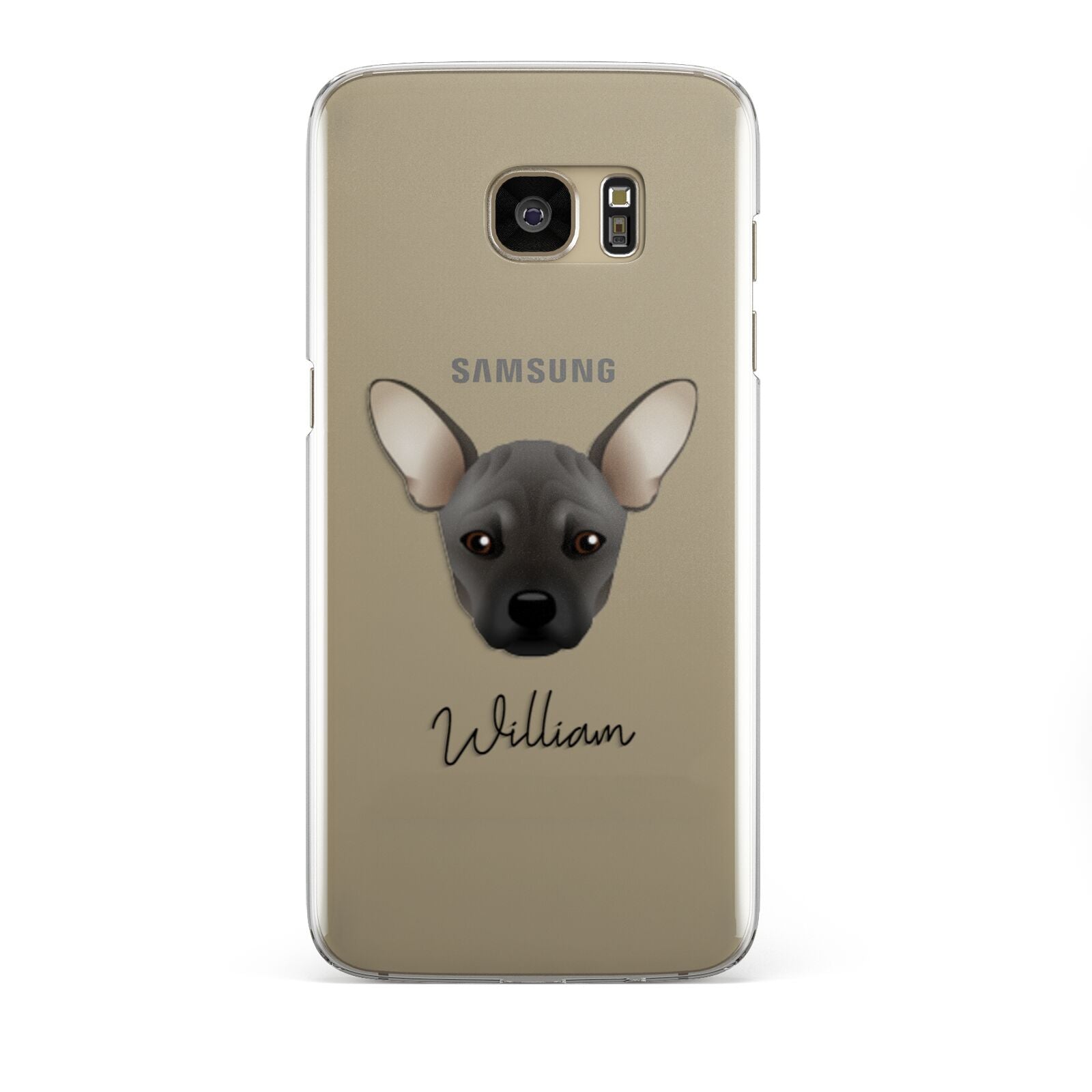 French Pin Personalised Samsung Galaxy S7 Edge Case