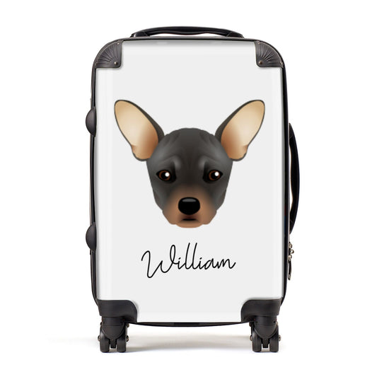 French Pin Personalised Suitcase