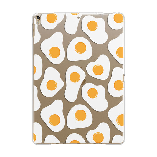 Fried Egg Apple iPad Gold Case