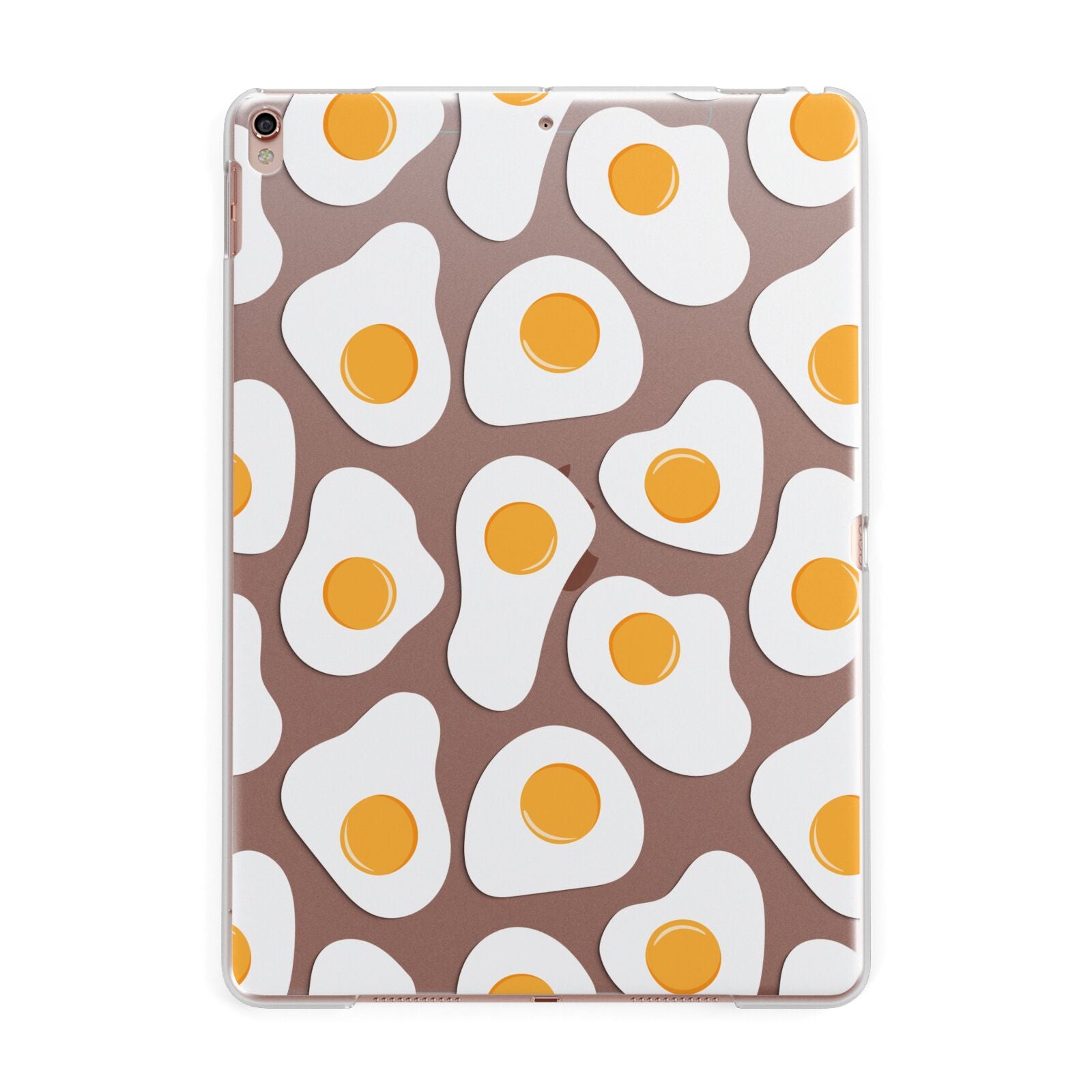 Fried Egg Apple iPad Rose Gold Case