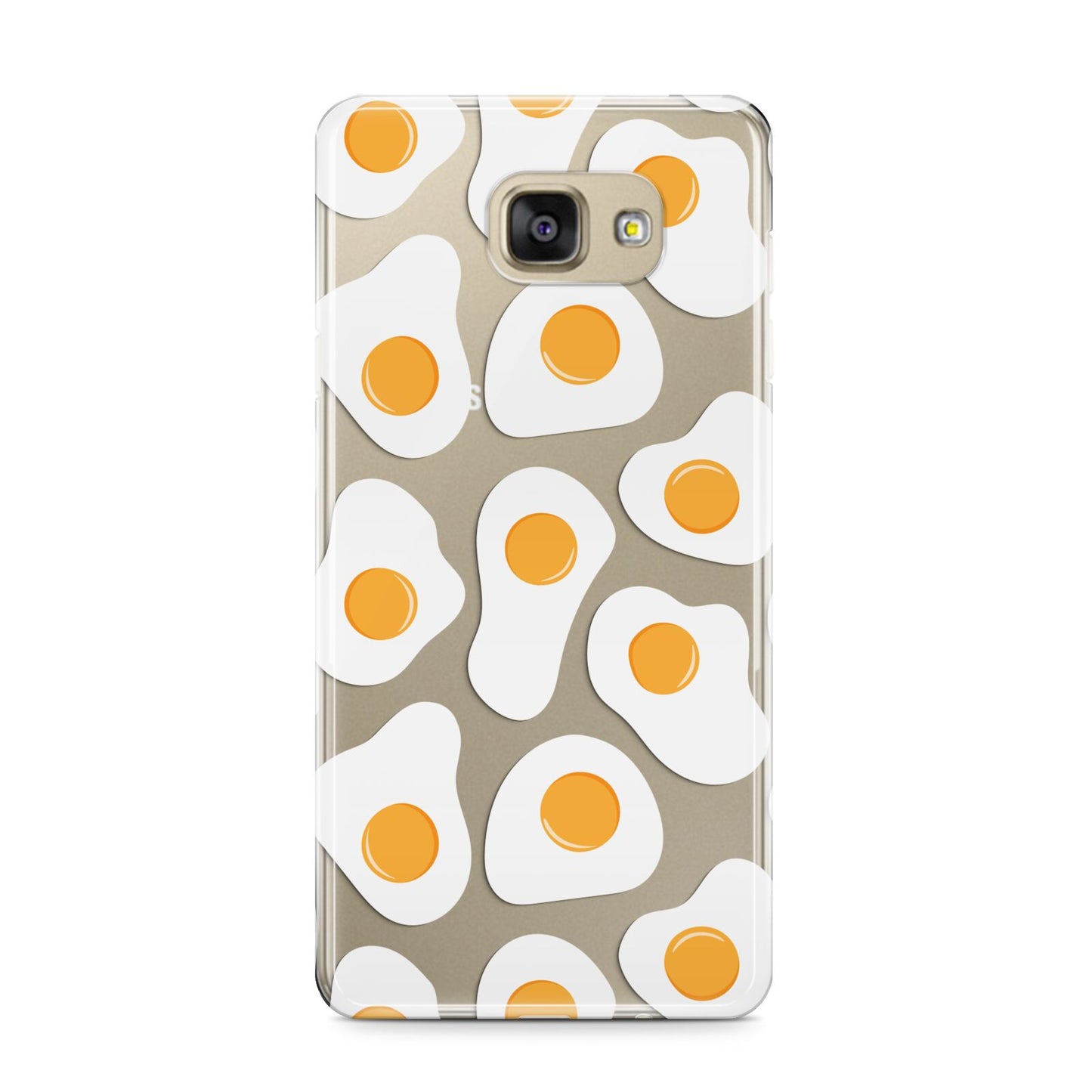 Fried Egg Samsung Galaxy A9 2016 Case on gold phone