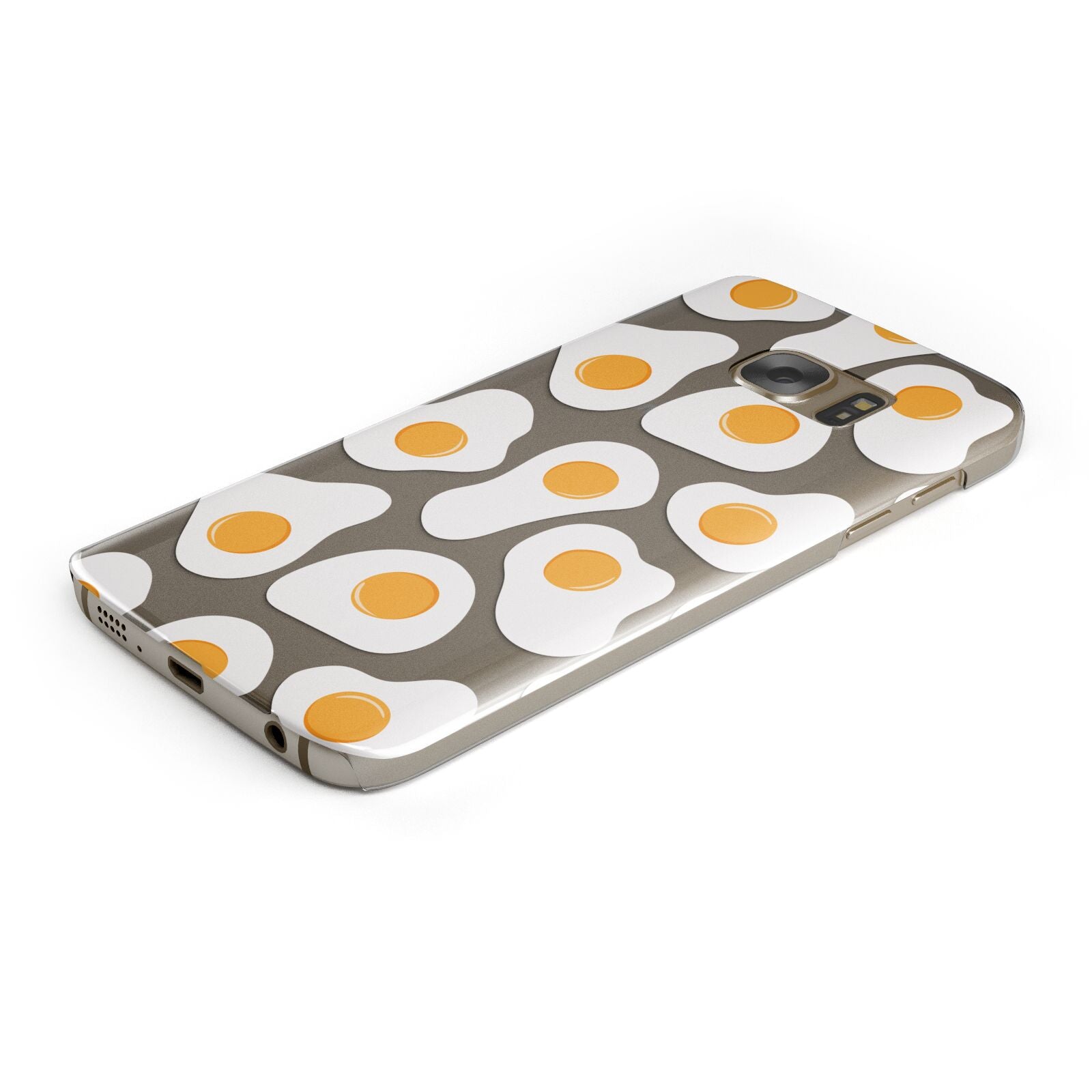 Fried Egg Samsung Galaxy Case Bottom Cutout