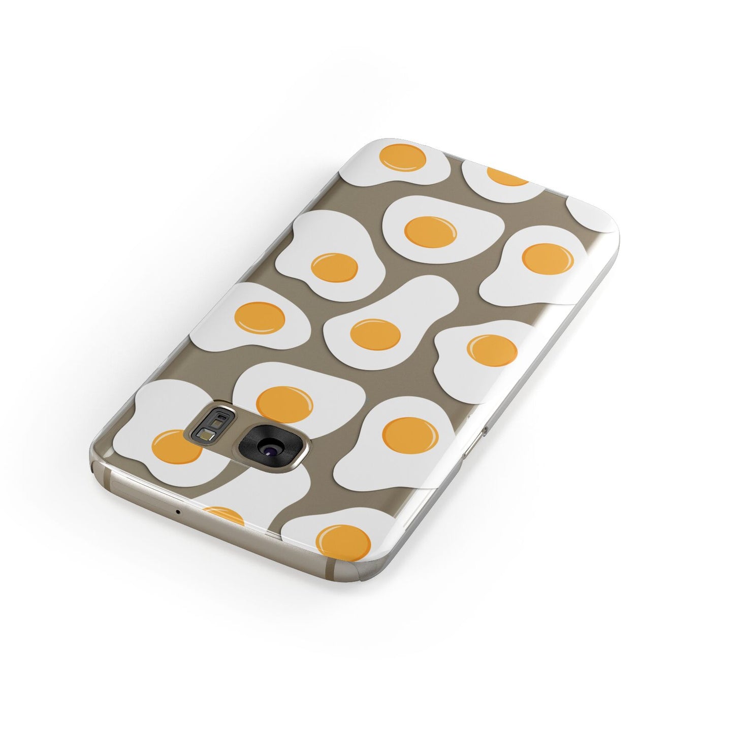 Fried Egg Samsung Galaxy Case Front Close Up