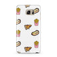 Fries Pizza Hot Dog Samsung Galaxy Note 5 Case