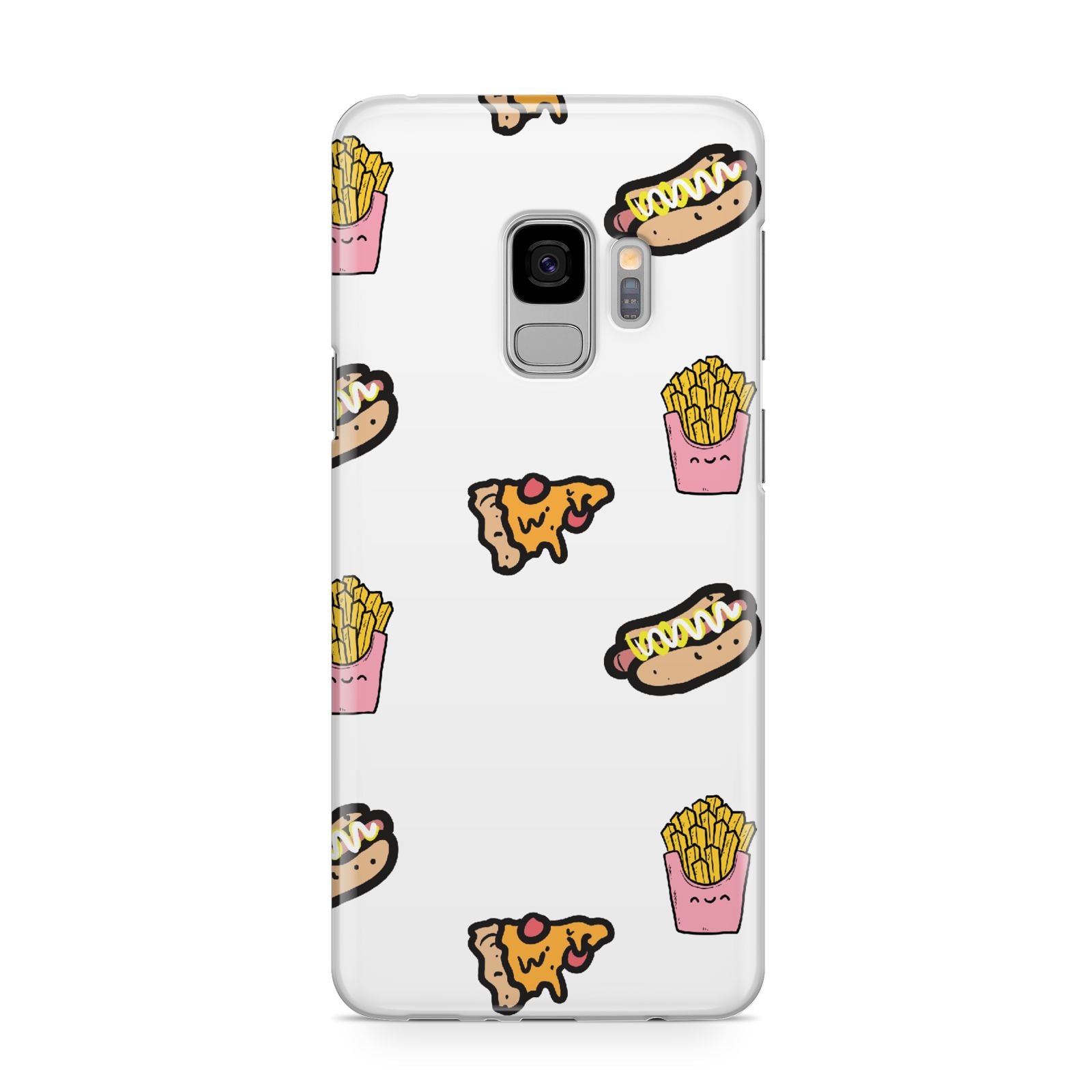 Fries Pizza Hot Dog Samsung Galaxy S9 Case