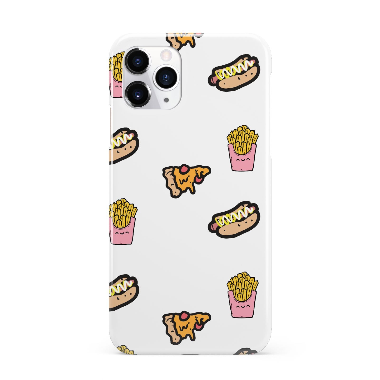 Fries Pizza Hot Dog iPhone 11 Pro 3D Snap Case