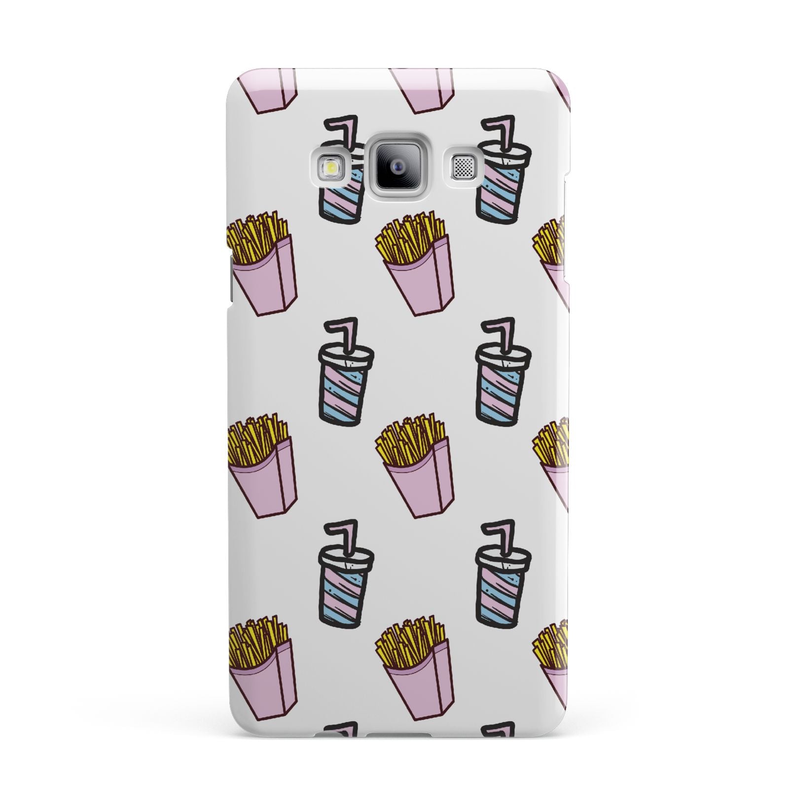 Fries Shake Fast Food Samsung Galaxy A7 2015 Case