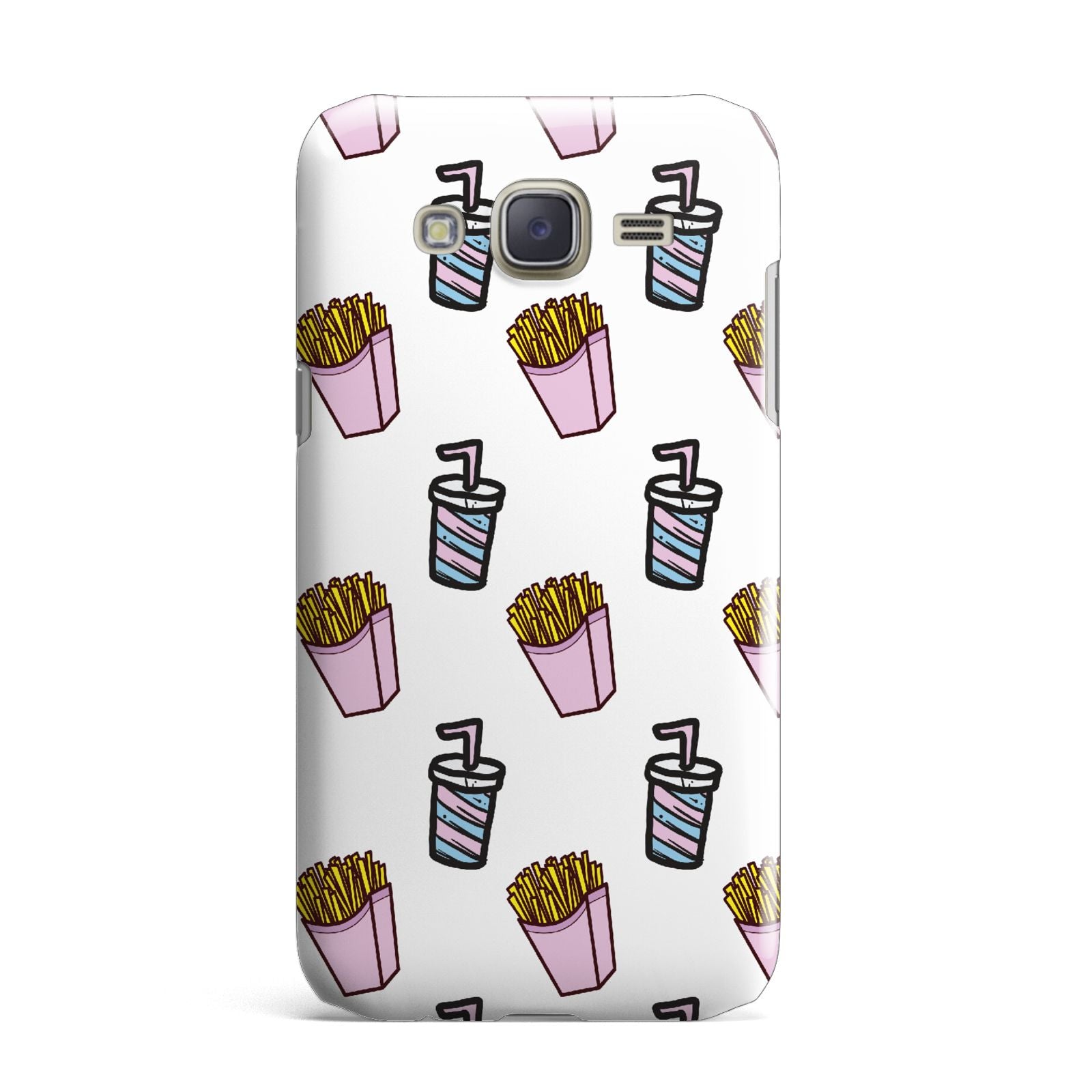Fries Shake Fast Food Samsung Galaxy J7 Case