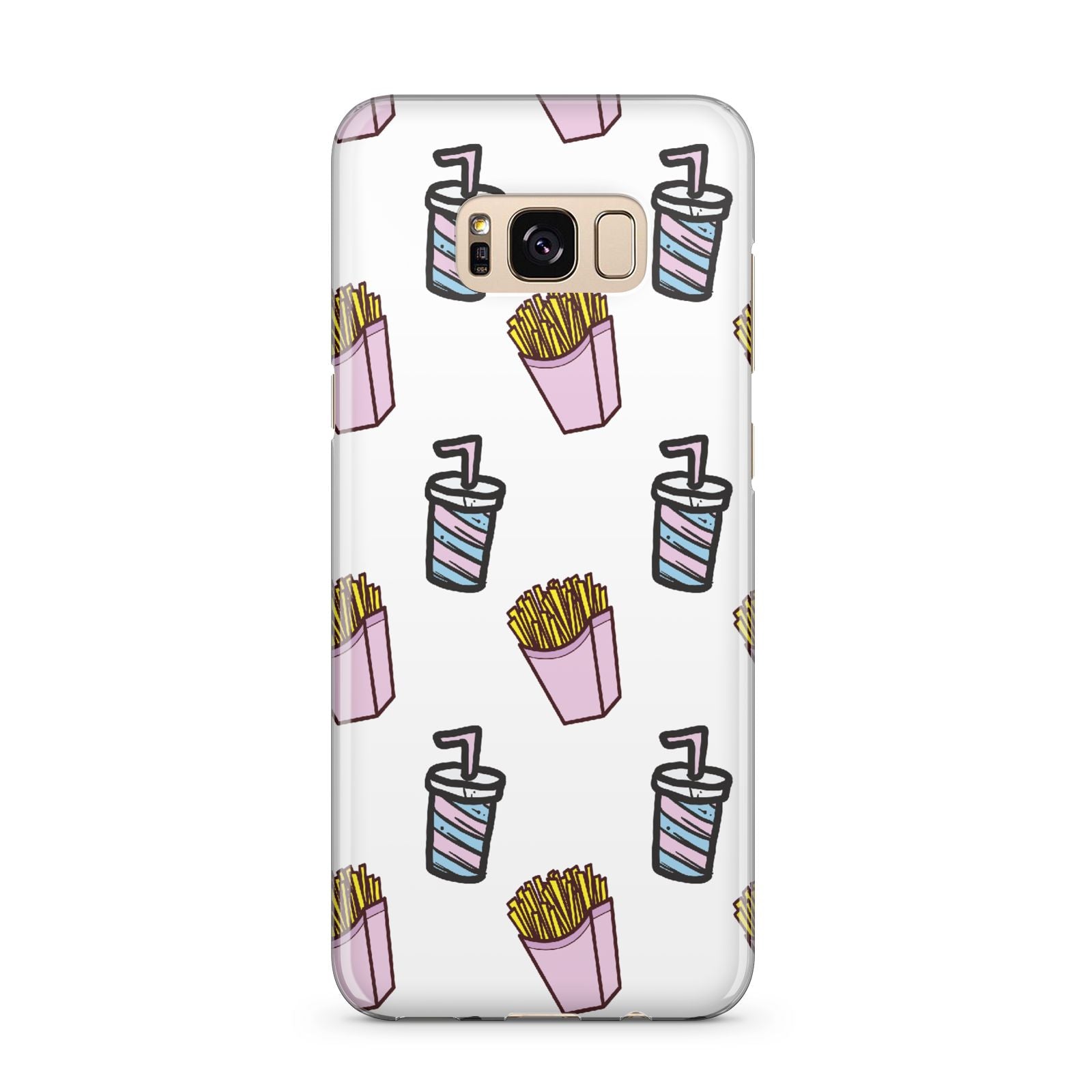 Fries Shake Fast Food Samsung Galaxy S8 Plus Case