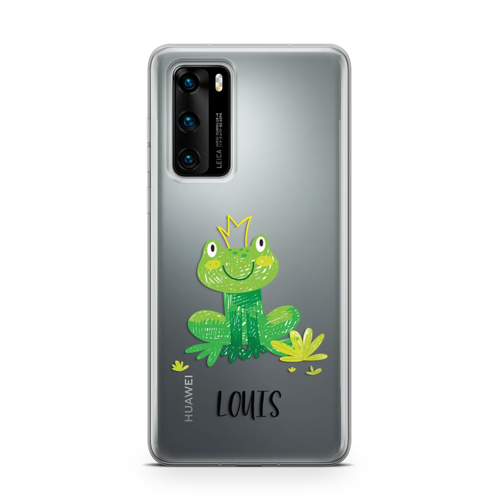Frog Prince Custom Huawei P40 Phone Case