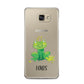 Frog Prince Custom Samsung Galaxy A5 2016 Case on gold phone