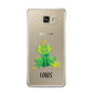 Frog Prince Custom Samsung Galaxy A9 2016 Case on gold phone