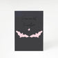 From One Bat To Another A5 Greetings Card