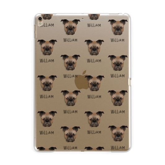 Frug Icon with Name Apple iPad Gold Case