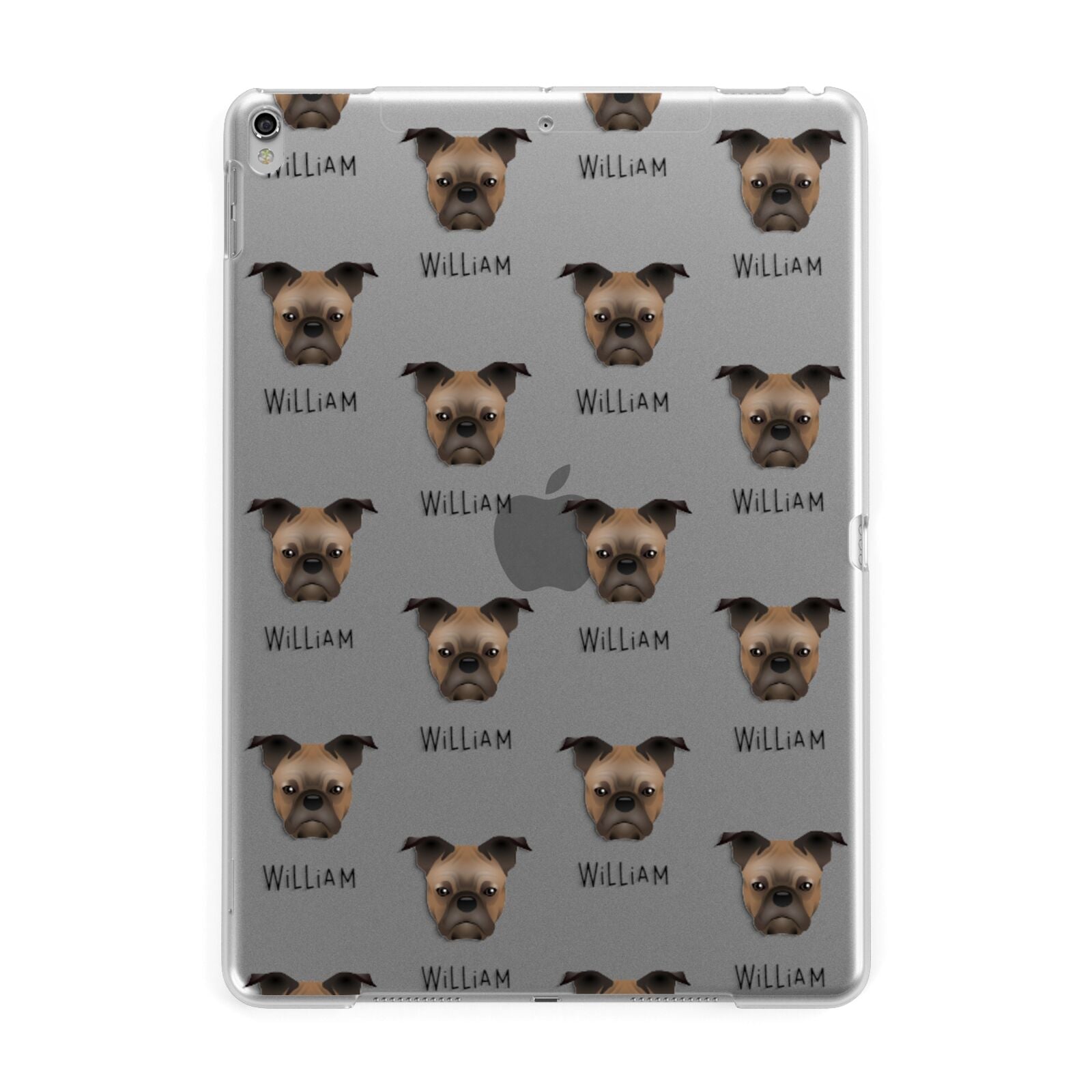 Frug Icon with Name Apple iPad Silver Case