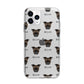 Frug Icon with Name Apple iPhone 11 Pro Max in Silver with Bumper Case