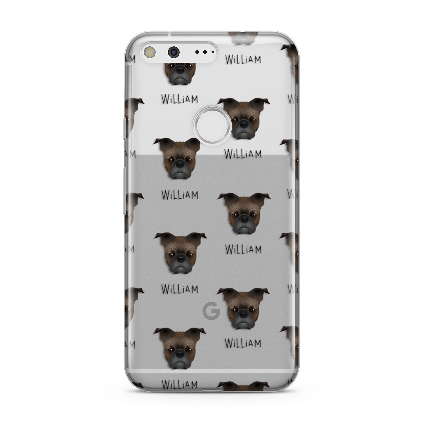 Frug Icon with Name Google Pixel Case