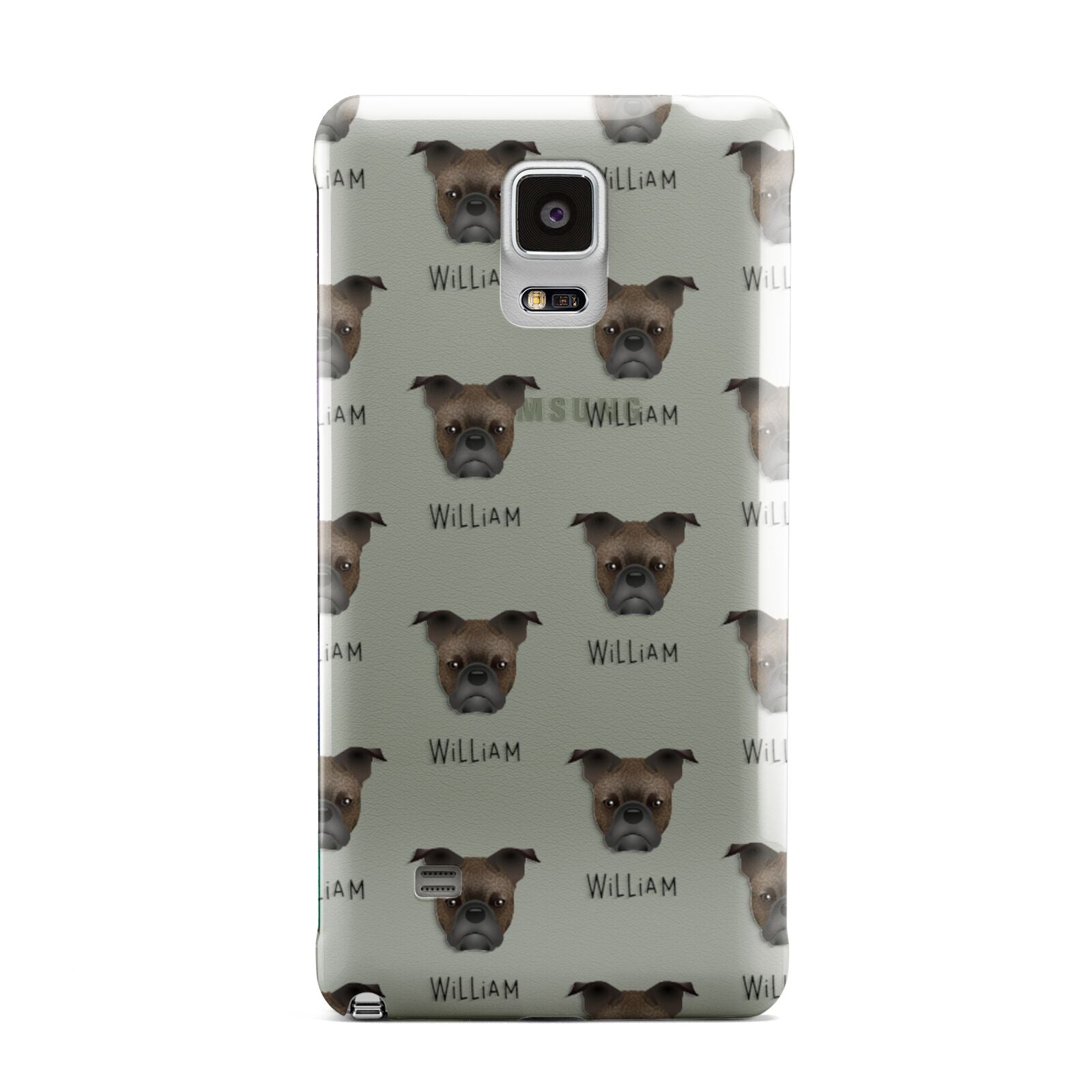 Frug Icon with Name Samsung Galaxy Note 4 Case