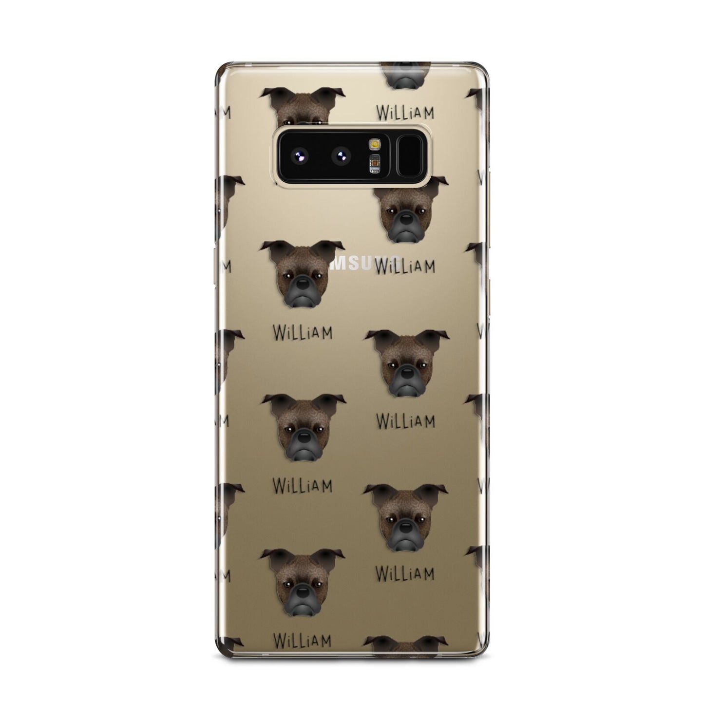 Frug Icon with Name Samsung Galaxy Note 8 Case