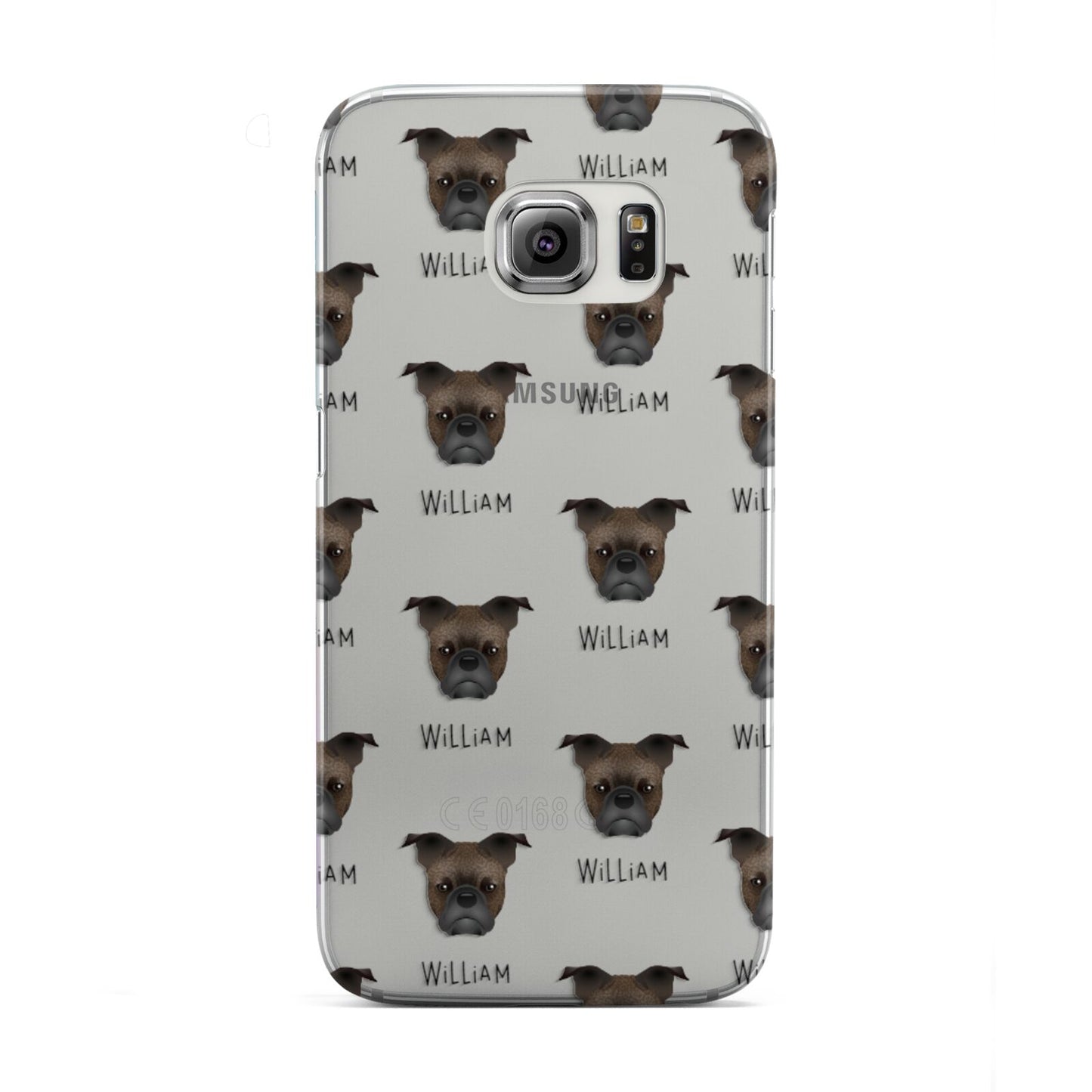 Frug Icon with Name Samsung Galaxy S6 Edge Case