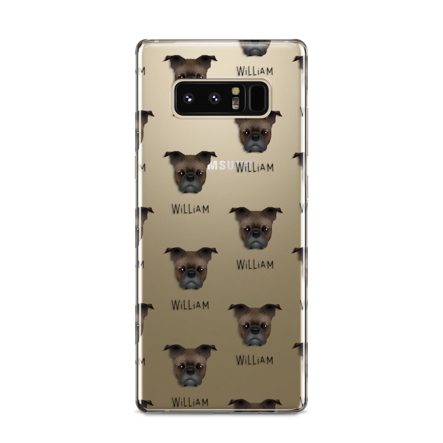 Frug Icon with Name Samsung Galaxy S8 Case