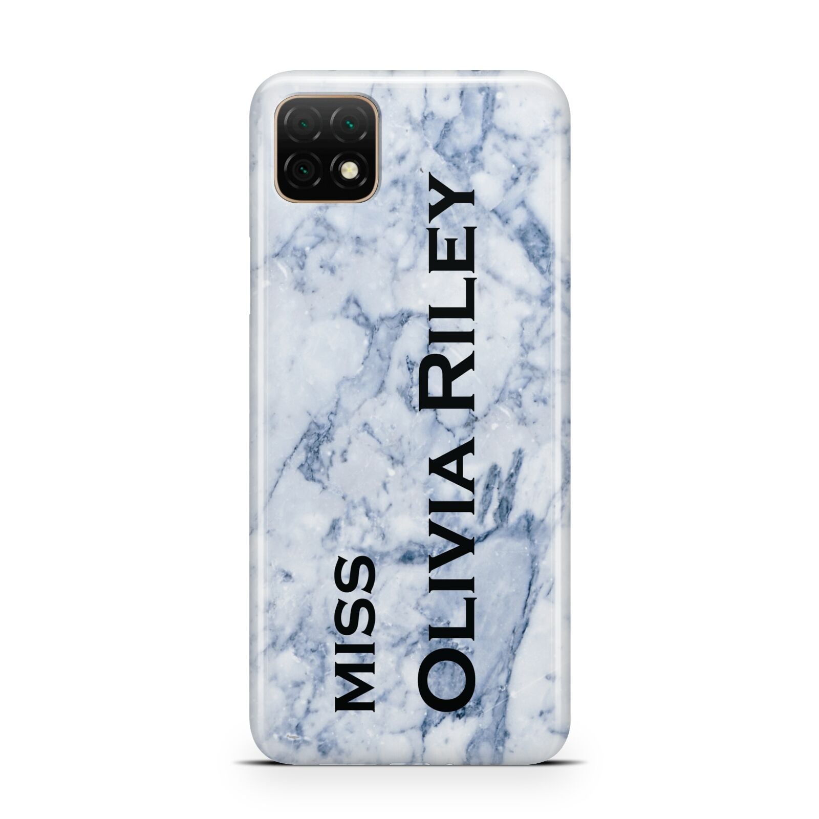 Full Name Grey Marble Huawei Enjoy 20 Phone Case