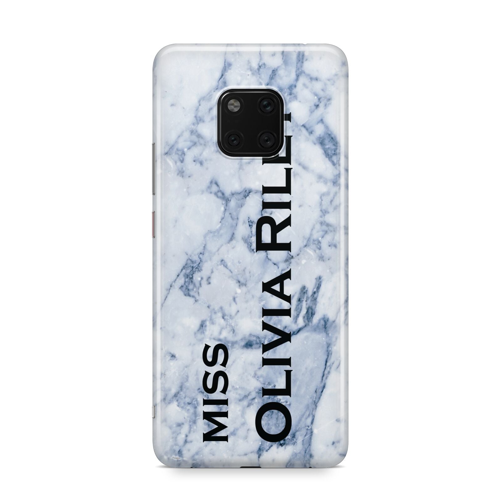 Full Name Grey Marble Huawei Mate 20 Pro Phone Case