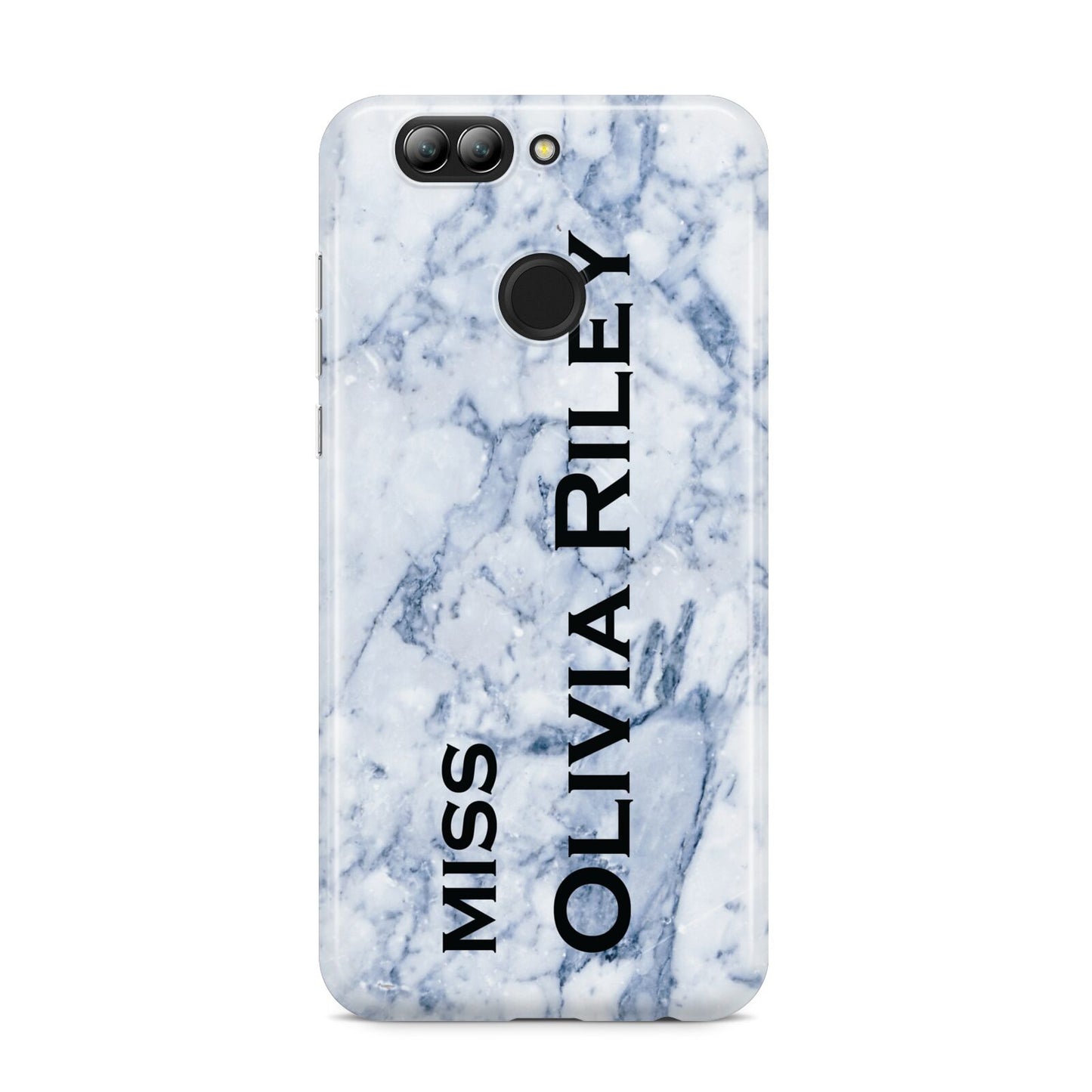 Full Name Grey Marble Huawei Nova 2s Phone Case