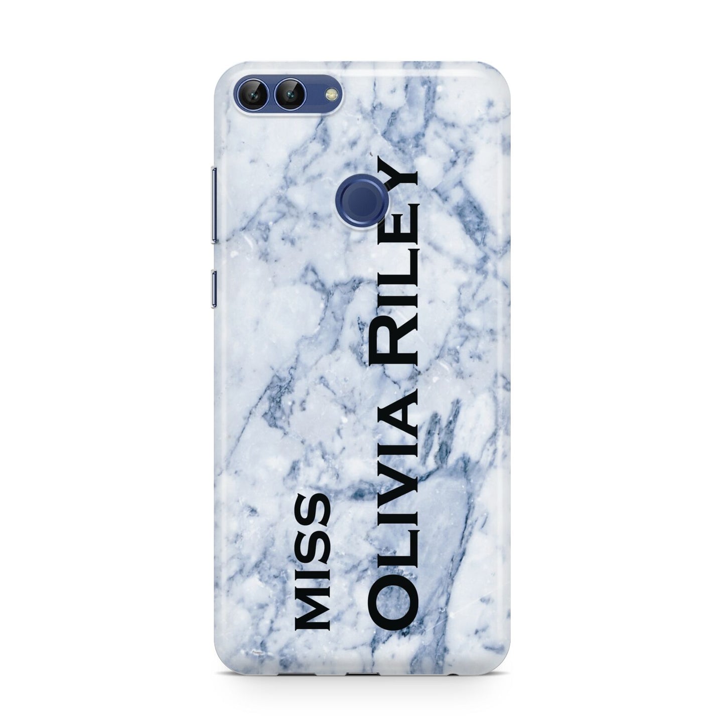 Full Name Grey Marble Huawei P Smart Case