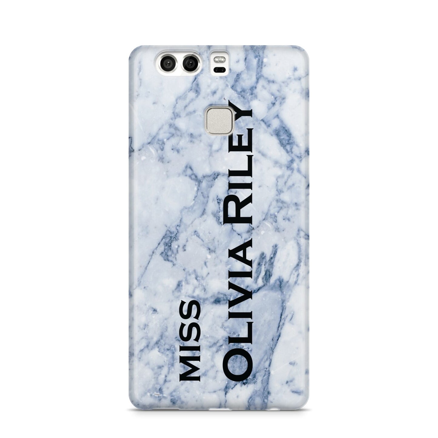 Full Name Grey Marble Huawei P9 Case