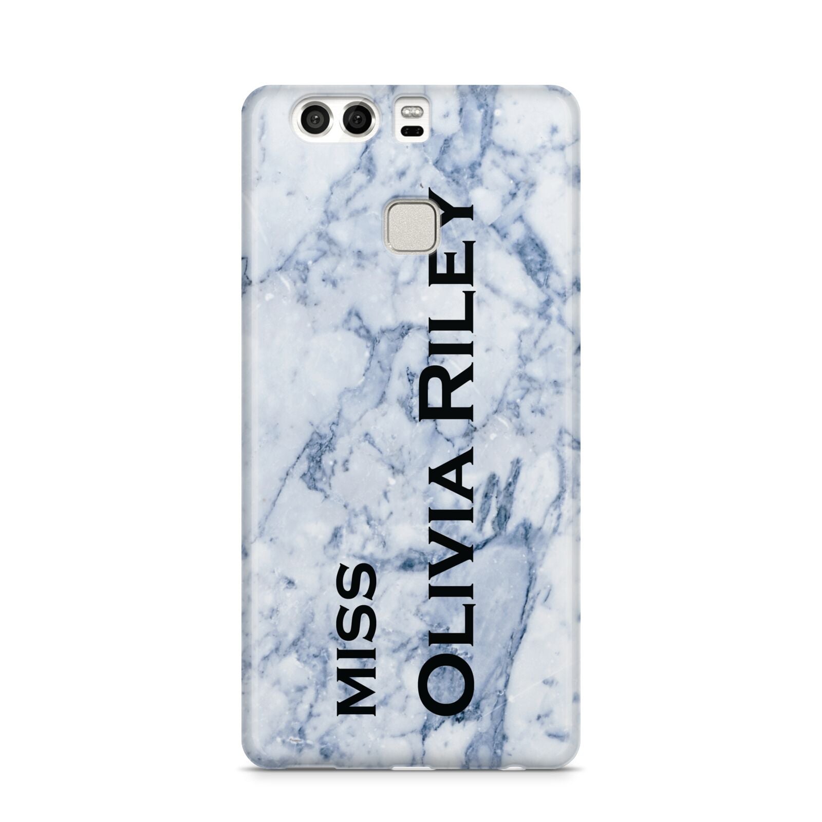 Full Name Grey Marble Huawei P9 Case