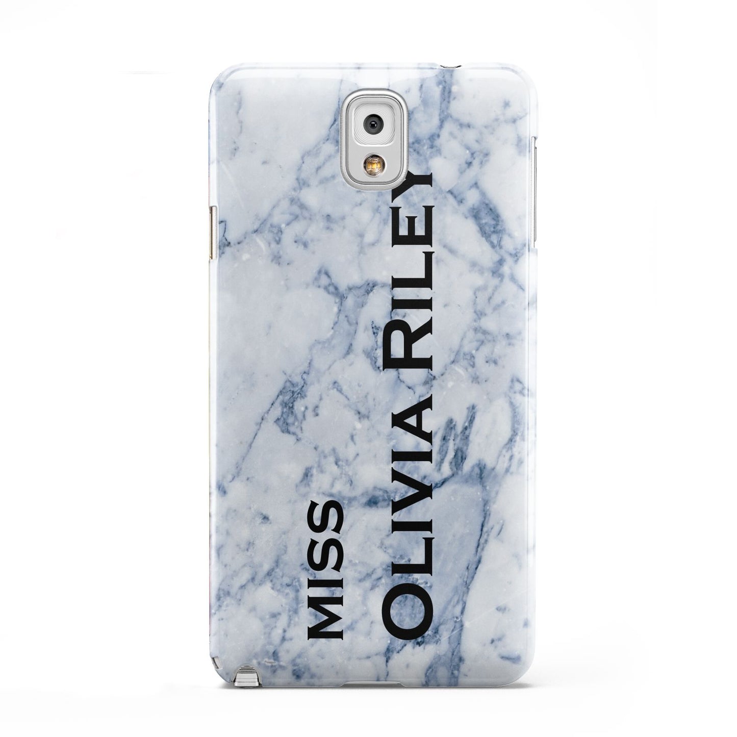 Full Name Grey Marble Samsung Galaxy Note 3 Case