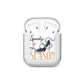 Fun Halloween Catchphrases and Watercolour Illustrations AirPods Case