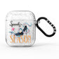Fun Halloween Catchphrases and Watercolour Illustrations AirPods Glitter Case