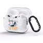 Fun Halloween Catchphrases and Watercolour Illustrations AirPods Pro Glitter Case Side Image