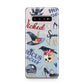 Fun Halloween Catchphrases and Watercolour Illustrations Samsung Galaxy S10 Plus Case