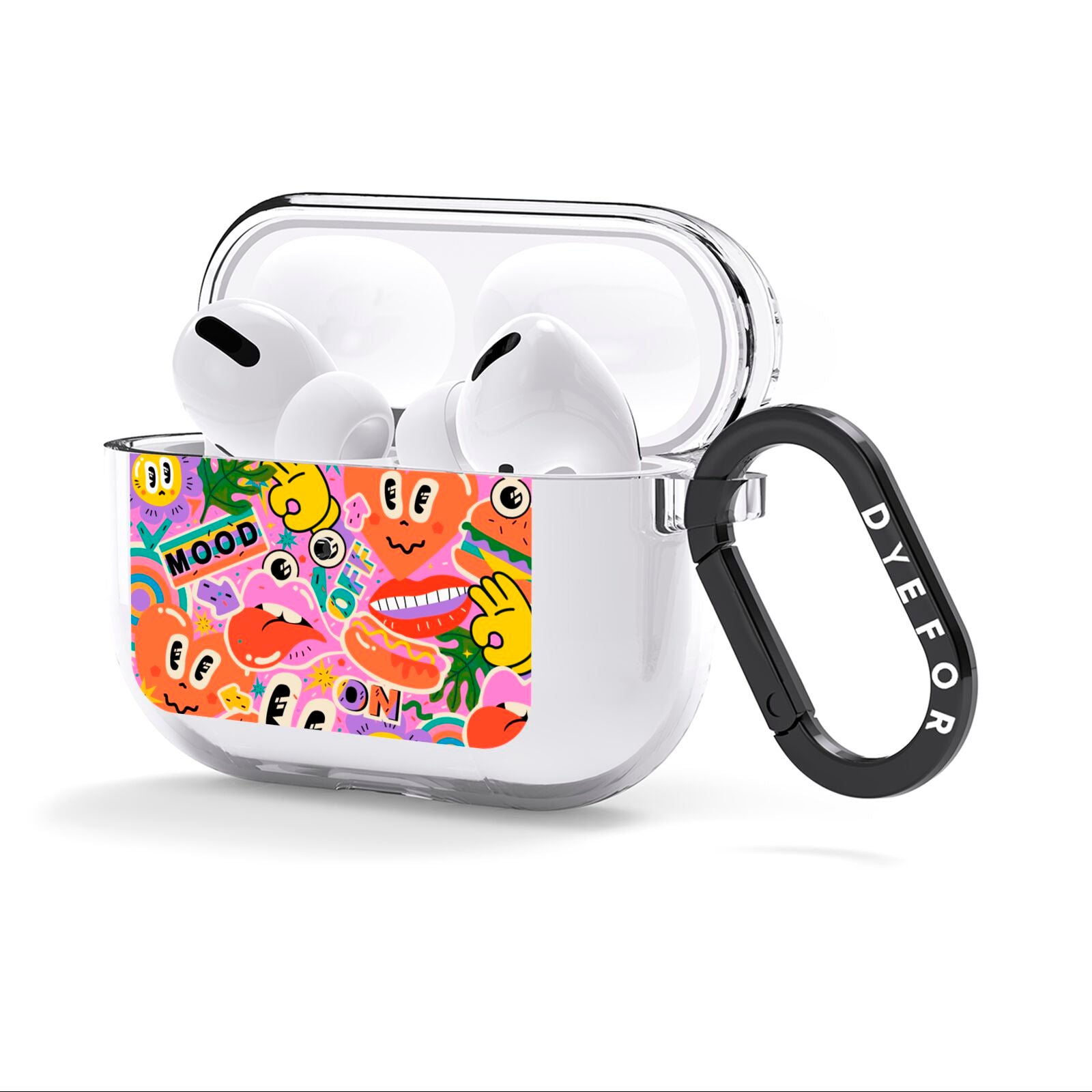 Fun Sticker AirPods Clear Case 3rd Gen Side Image