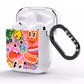 Fun Sticker AirPods Clear Case Side Image