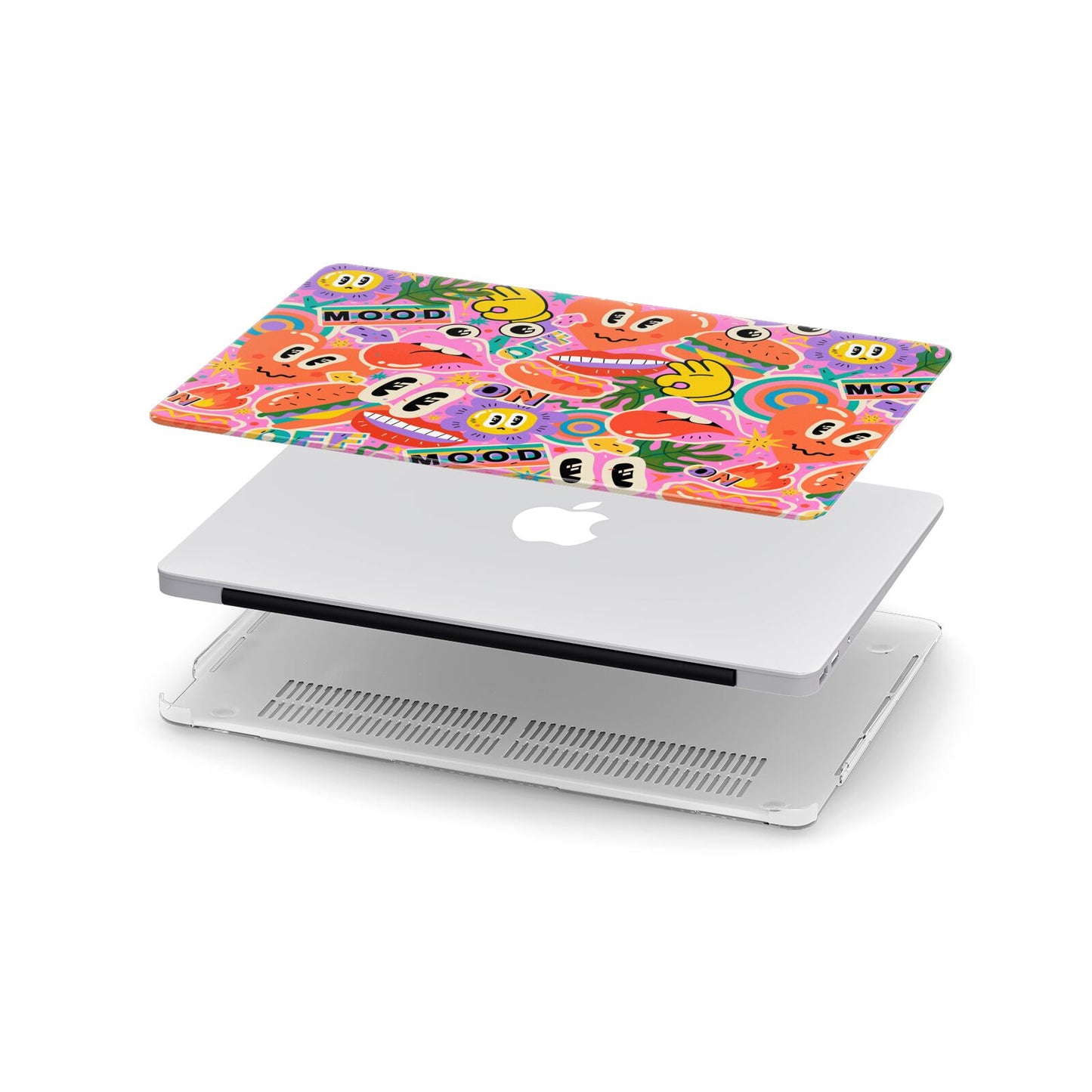 Fun Sticker Apple MacBook Case in Detail