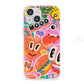 Fun Sticker iPhone 13 Mini Clear Bumper Case