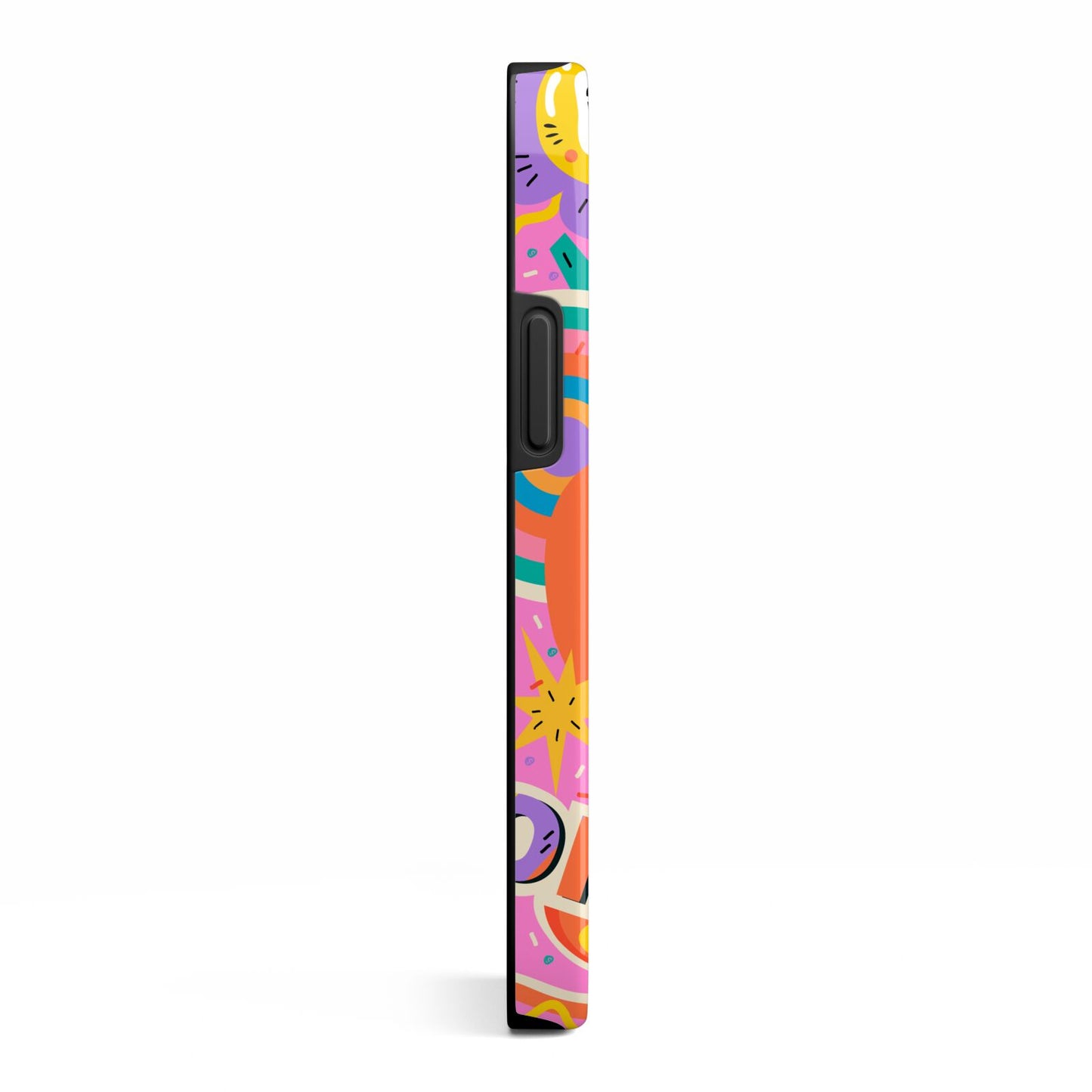 Fun Sticker iPhone 13 Mini Side Image 3D Tough Case