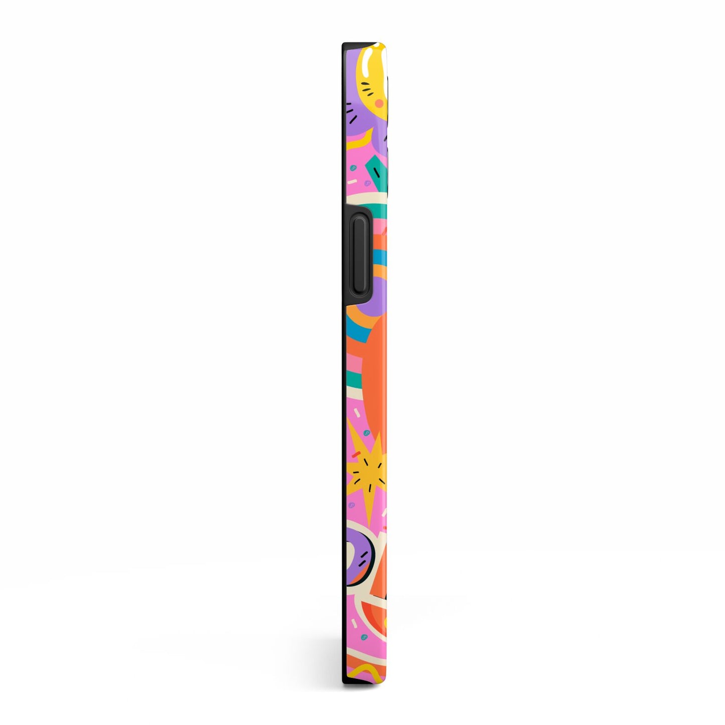 Fun Sticker iPhone 13 Pro Max Side Image 3D Tough Case