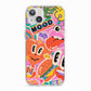 Fun Sticker iPhone 13 TPU Impact Case with White Edges