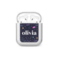 Funky Starry Night Personalised Name AirPods Case