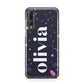 Funky Starry Night Personalised Name Huawei P20 Pro Phone Case