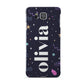 Funky Starry Night Personalised Name Samsung Galaxy Alpha Case