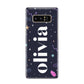 Funky Starry Night Personalised Name Samsung Galaxy S8 Case