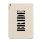 Future Bride Apple iPad Gold Case