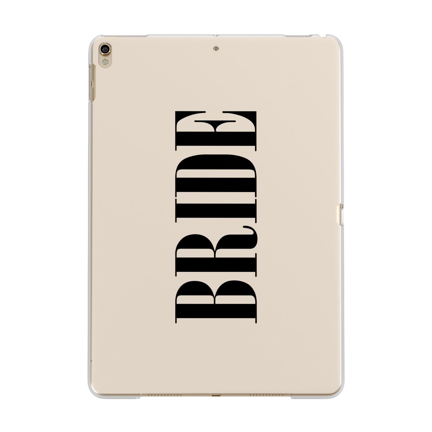 Future Bride Apple iPad Gold Case