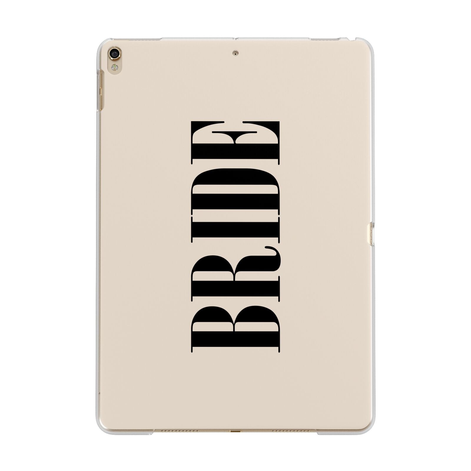 Future Bride Apple iPad Gold Case